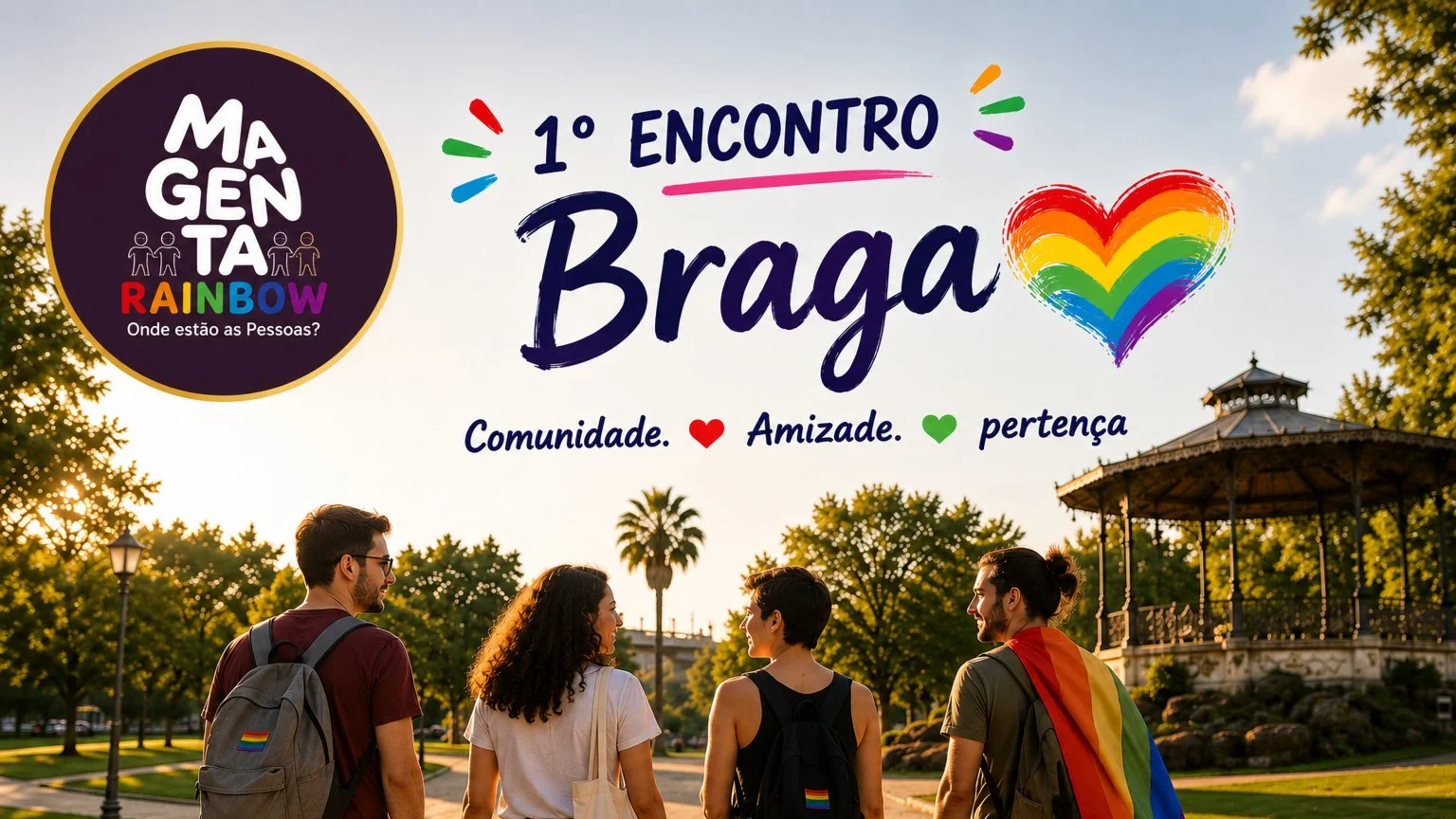 Primeiros Passos — MeetUp LGBT+ em Braga