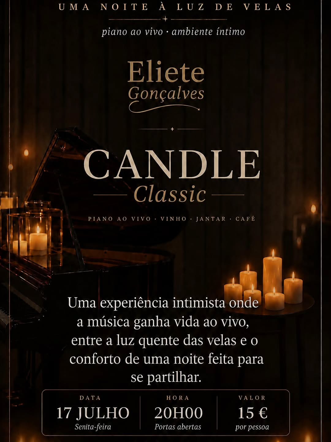 CANDLE Classic — Uma Noite à Luz de Velas