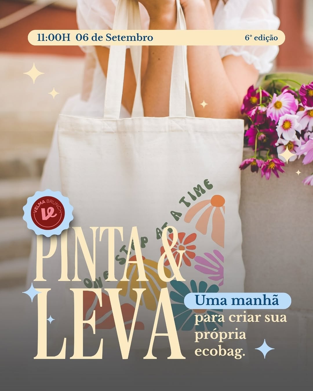 Tinta na Mesa - Ecobag Criativa
