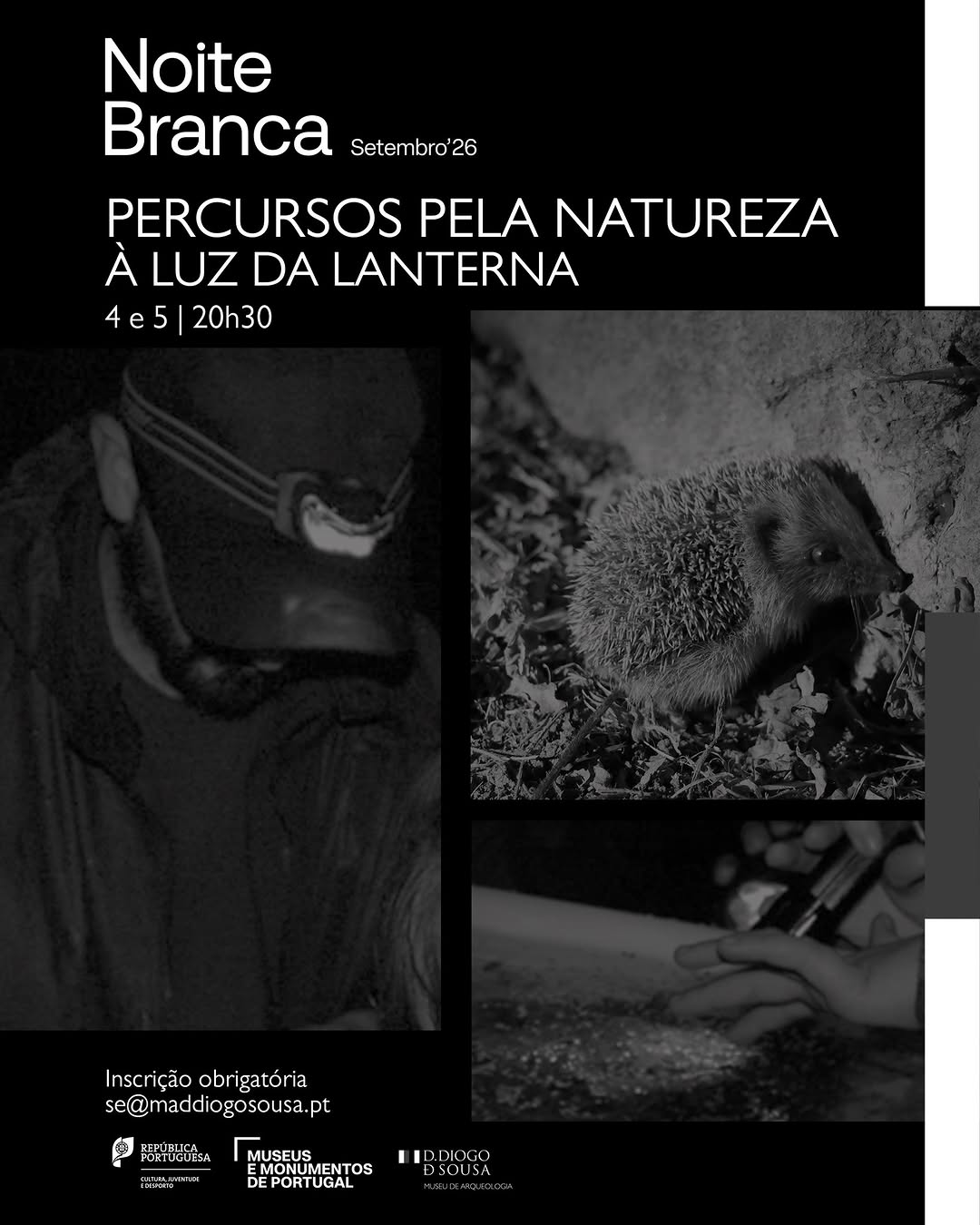 Percursos pela Natureza — À luz da lanterna