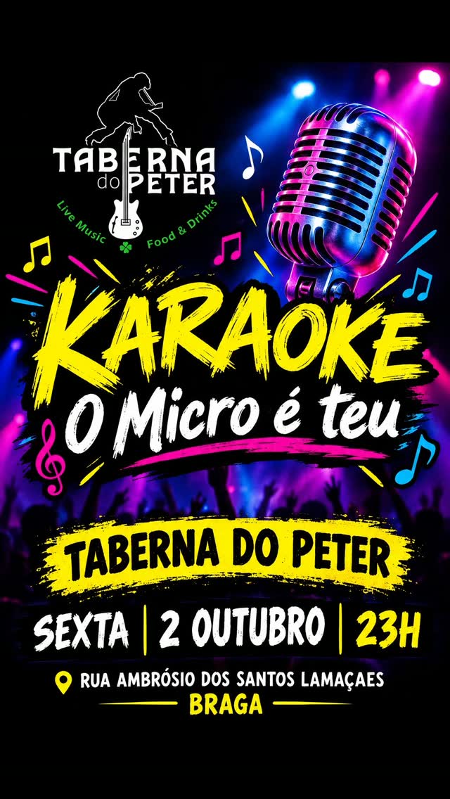 Traz os teus amigos e diverte-te