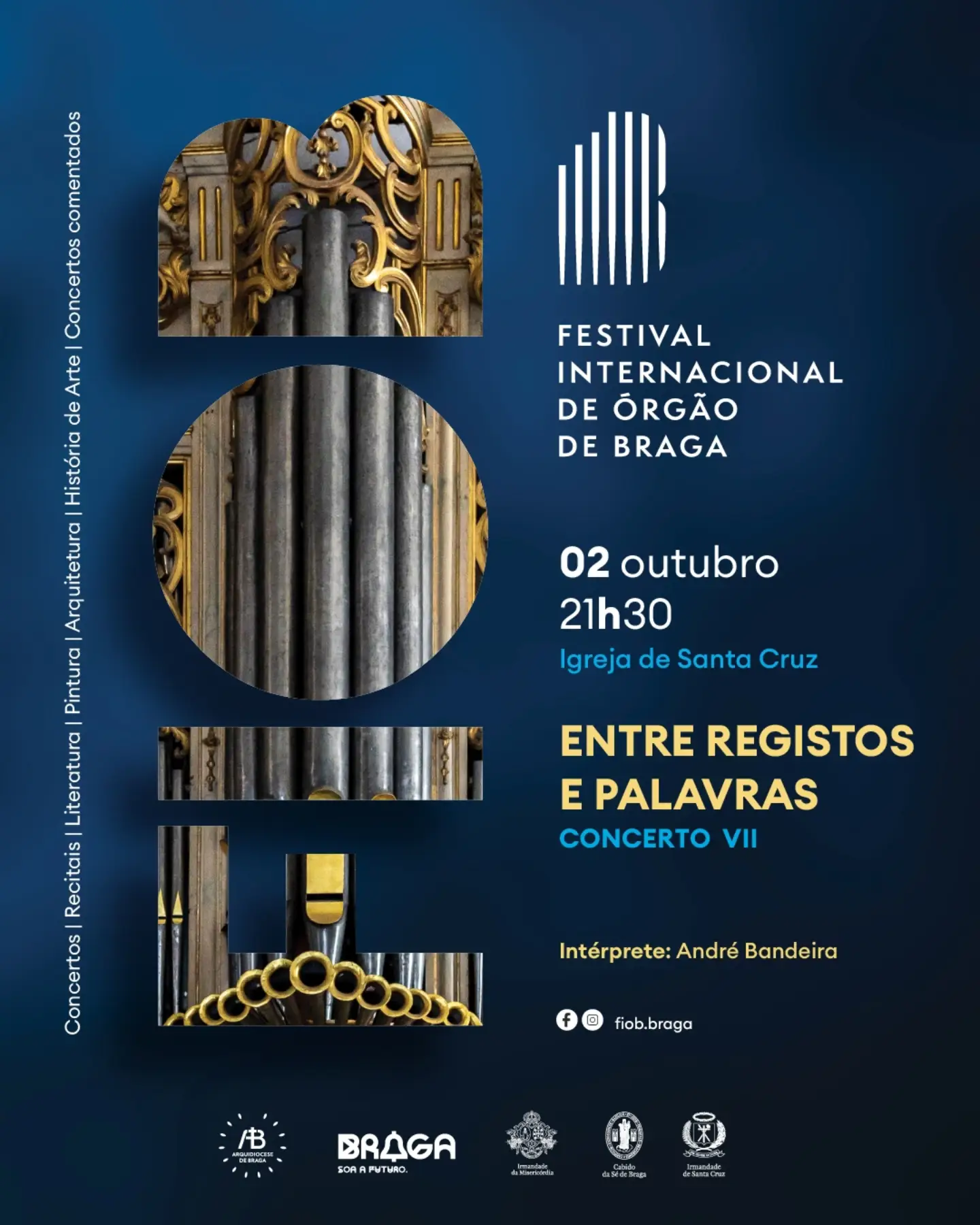 André Bandeira | Entre registos e palavras | Festival Interncional de Orgão de Braga