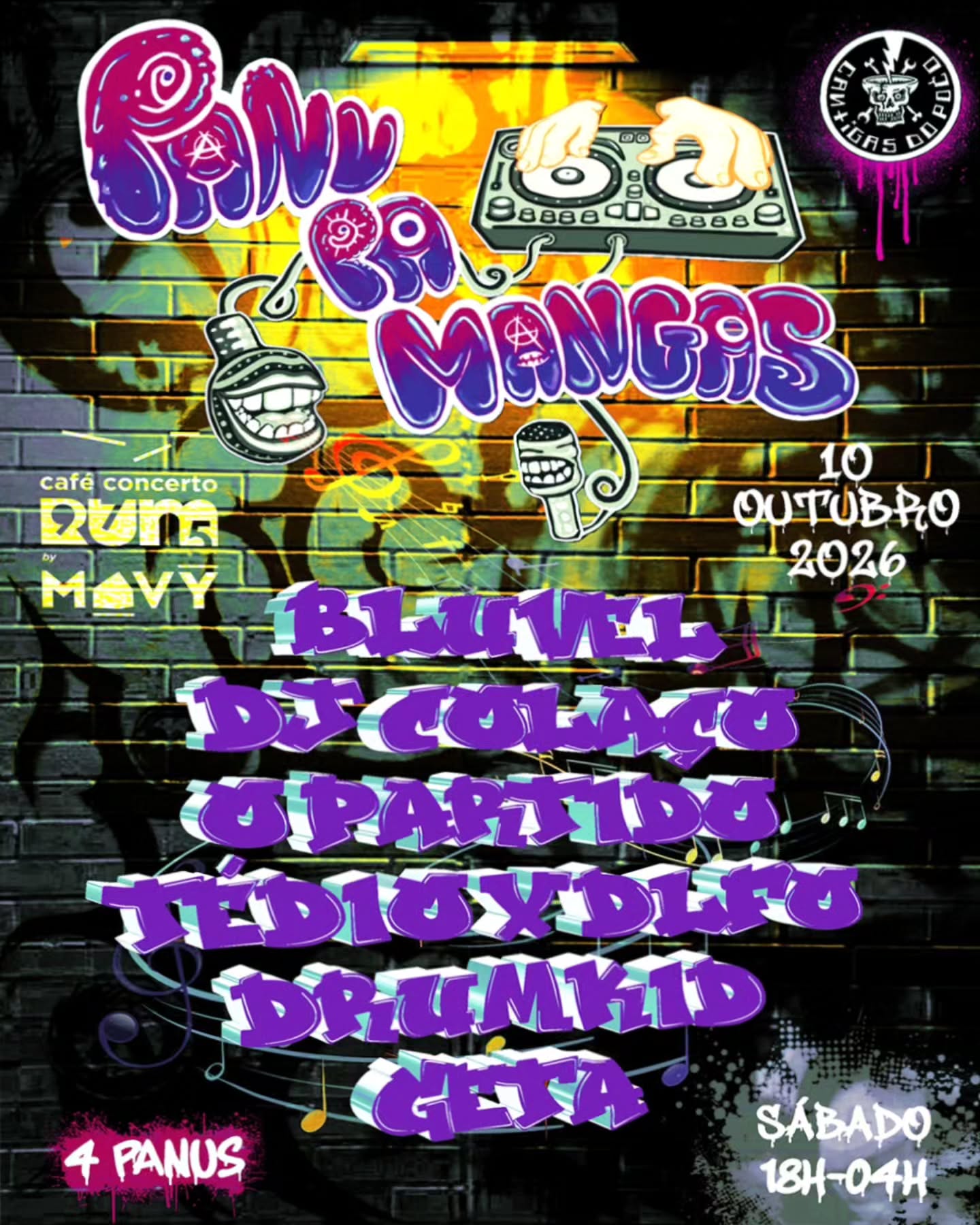 Panu Pa Mangas — Hip Hop e Underground