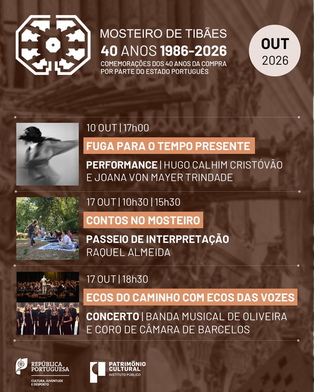 40 anos da compra do Mosteiro de São Martinho de Tibães