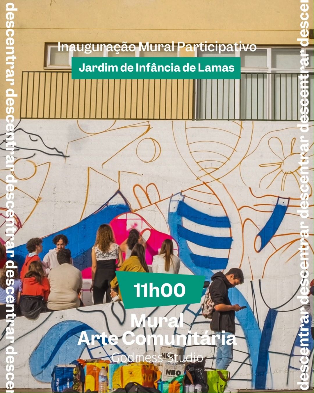 Godmess Studio apresenta Mural Arte Comunitária