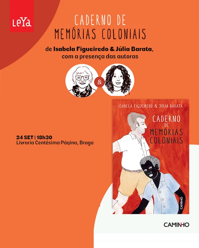 Lançamento do livro: Caderno de Memórias Coloniais - novela gráfica